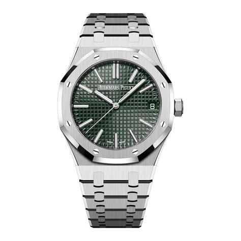 audemars piguet 15510st|ap green dial royal oak.